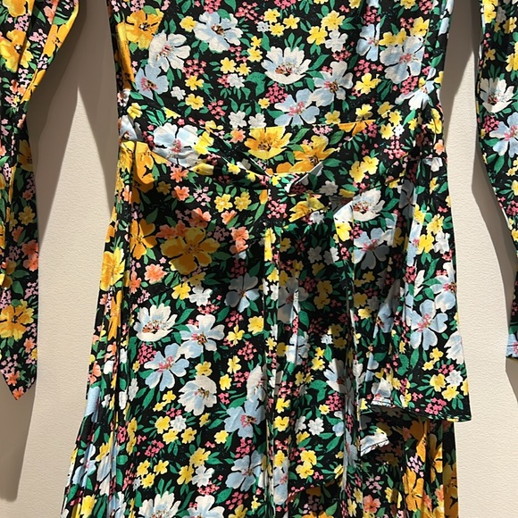 Maje New With Tags! Stunning floral handkerchief dress - Picture 6 of 6